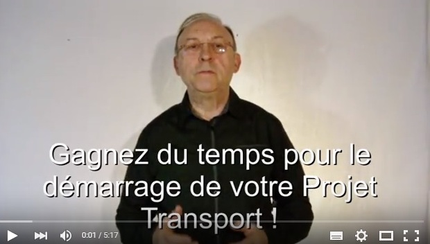 Videos gestionnaire transport, création société transport