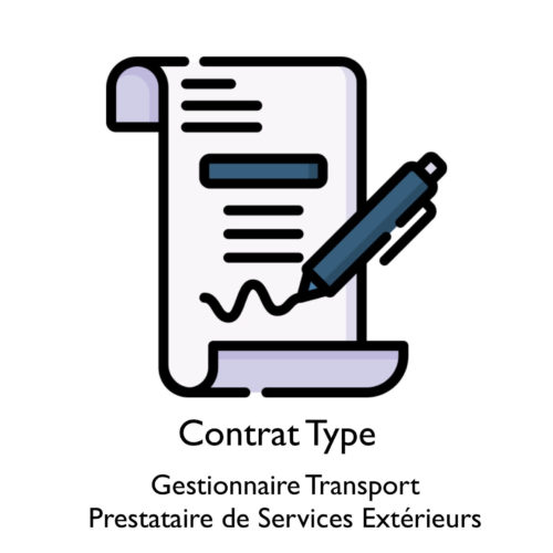 Contrat Type Gestionnaire Transport Prestataire de Services Extérieurs