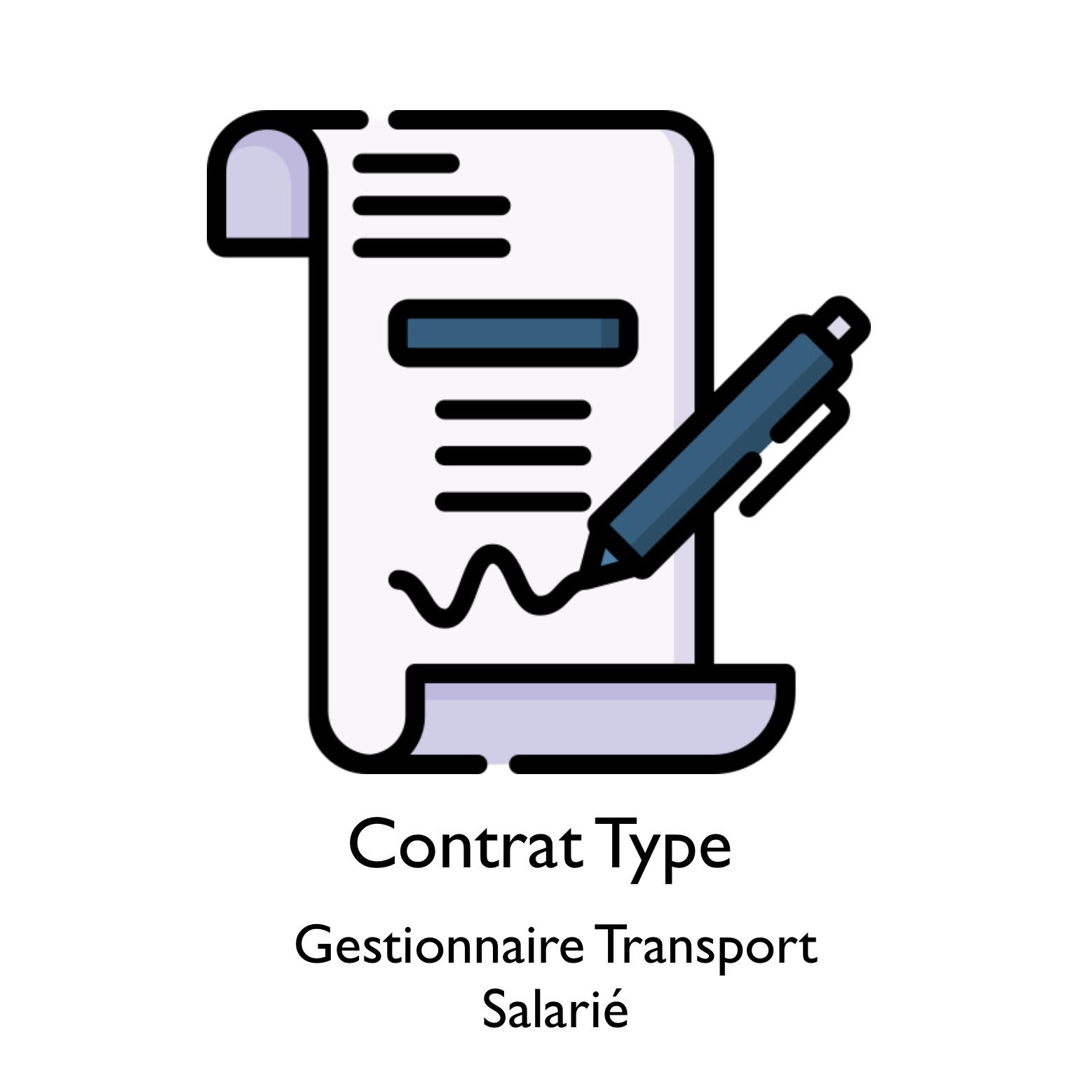 contrat type gestionnaire transport