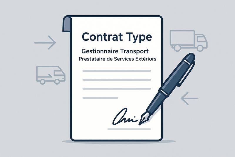 Contrat type transporteur GTE